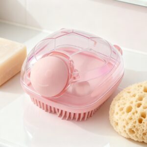 Transparent Bath Brush for better hygiene