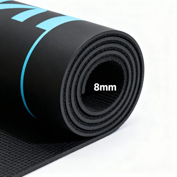 Yoga mat Exercise Equipment Mat – 8mm Non-Slip Extra Long Ab Roller - Image 3