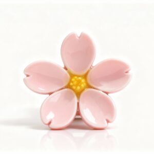 Pink Sakura Flower Fridge Magnets (Set of 2)