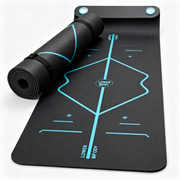 Yoga mat Exercise Equipment Mat – 8mm Non-Slip Extra Long Ab Roller - Image 2