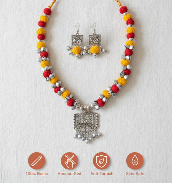 The Coastal Bloom Necklace Set - Image 3