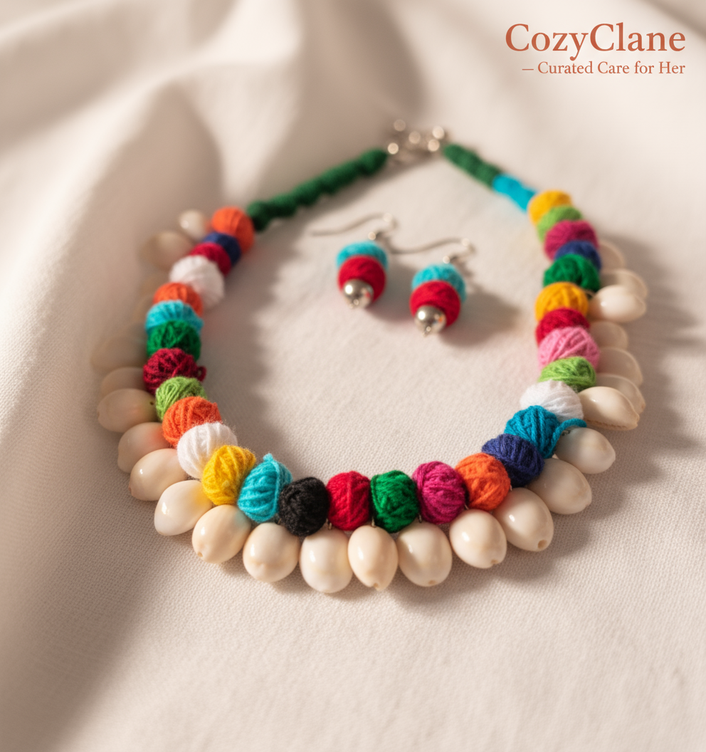 Carnival Dreams Necklace Set: Celebration of Color and Craft - Image 5