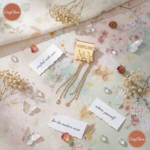 Butterfly Bliss Earrings A Dance of Light and Grace